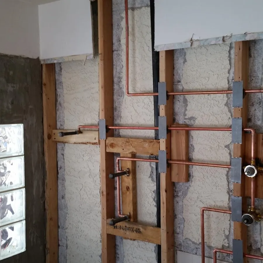 Copper pipe installation for Repiping in Beachwood